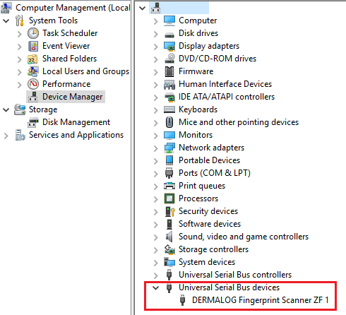Βιομετρικές συσκευές - Biometric devices